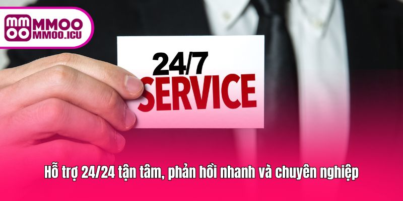 Đội ngũ hỗ trợ hoạt động 24/7 chuyên nghiệp Đội ngũ hỗ trợ hoạt động 24/7 chuyên nghiệp